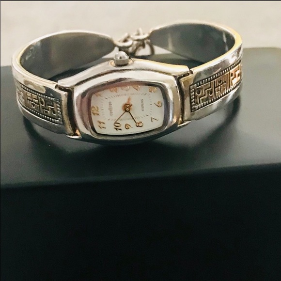 925 & 14kt gold Roderick tenorio ladies watch - Picture 3 of 10